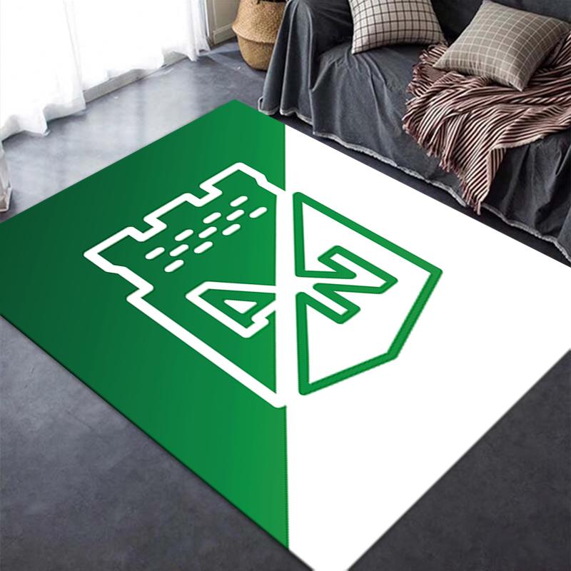Ковер Atlético Nacional для гостиной, спальни, дома, украшения дивана, игровая нескользящая напольная подстилка для детей