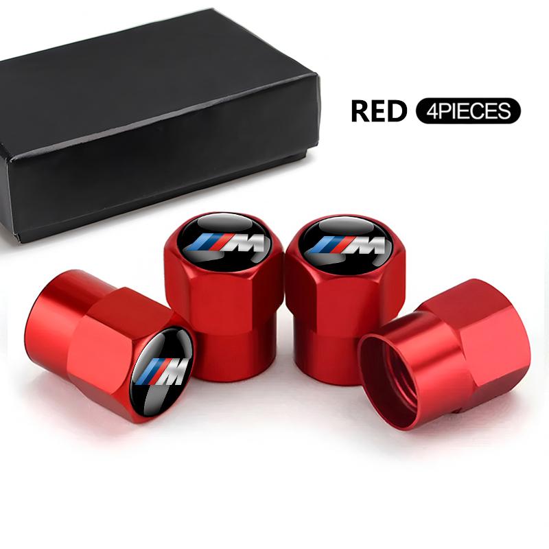 Car Tyre Wheel Valve Cap Cover Auto Accessories For BMW E46 E90 E60 F30 F10 E39 E36 F20 G20 G30 E92 E87 E91 X5 E70 F11 E30 F31 YF6