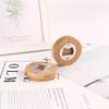 Bamboo bottle opener, household kitchen accessory beer opener, magnetic for attachment to refrigerator, wedding gift