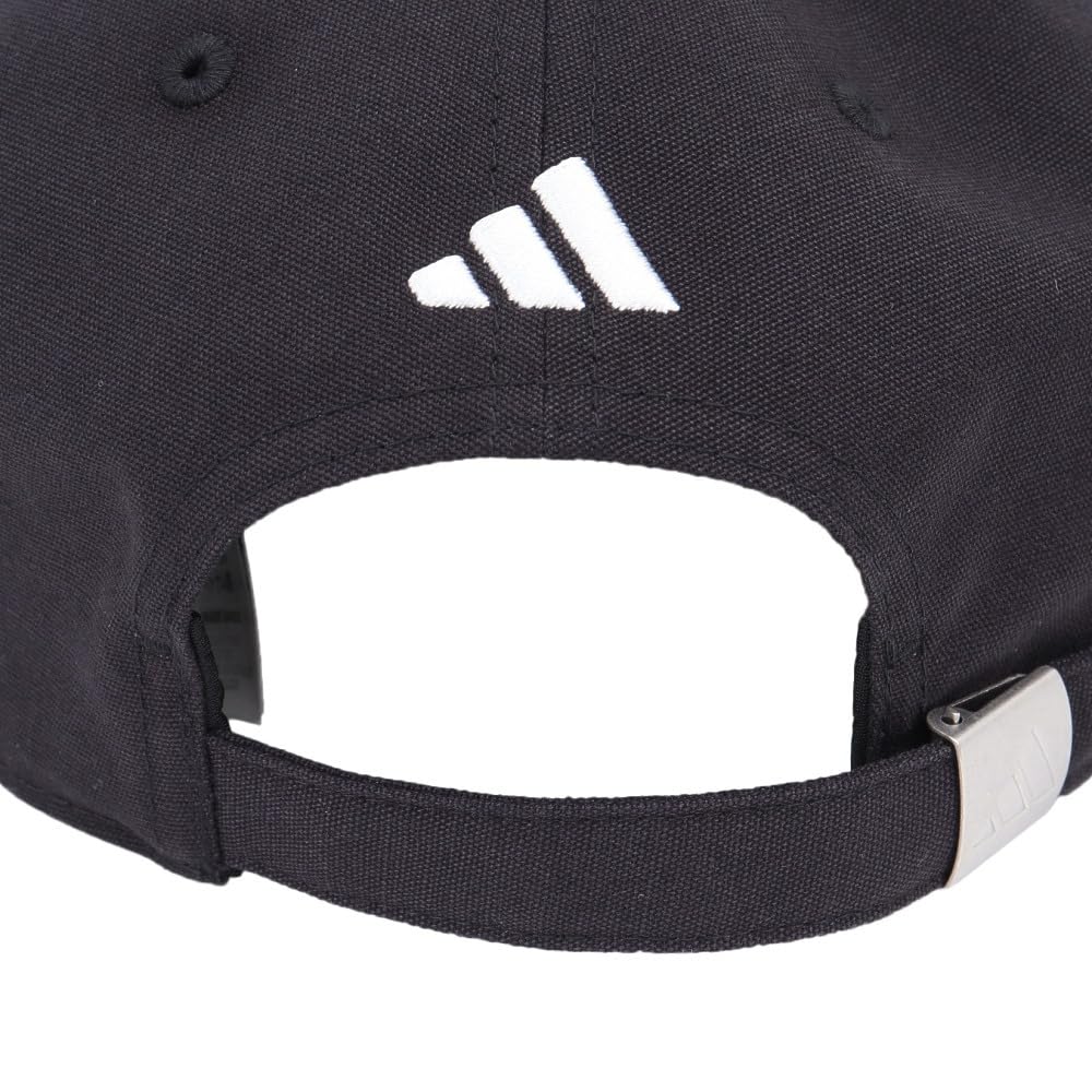 Adidas Golf Flat Bill Cotton Cooling Black Men's Cap,