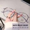 Women Fashion Oversized Reading Glasses Clear Frame Anti-blue Light Eyewear Presbyopia Eyeglasses Diopter +1.0 +1.5 +2.0 To +4.0