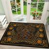 Bohemian Evil Eye Ethnic Print Doormat Non Slip Washable Entrance Rug Indoor Front Door Floor Mat Home Decor