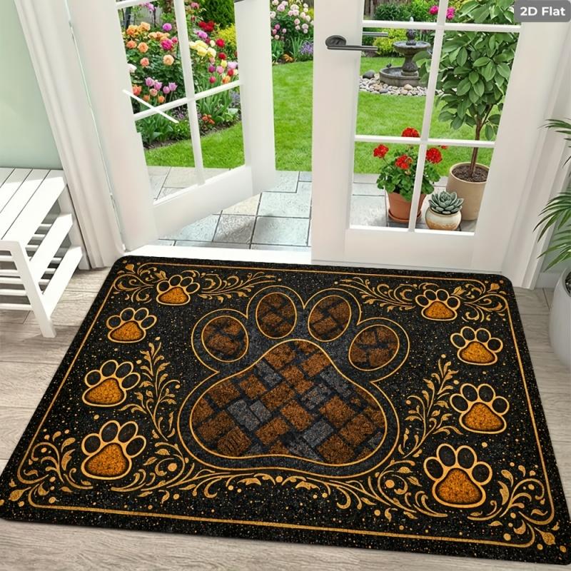 Bohemian Evil Eye Ethnic Print Doormat Non Slip Washable Entrance Rug Indoor Front Door Floor Mat Home Decor