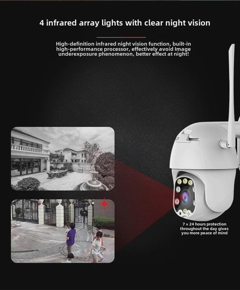 YI IoT 1080P наружная водонепроницаемая WiFi-камера с мобильной сигнализацией