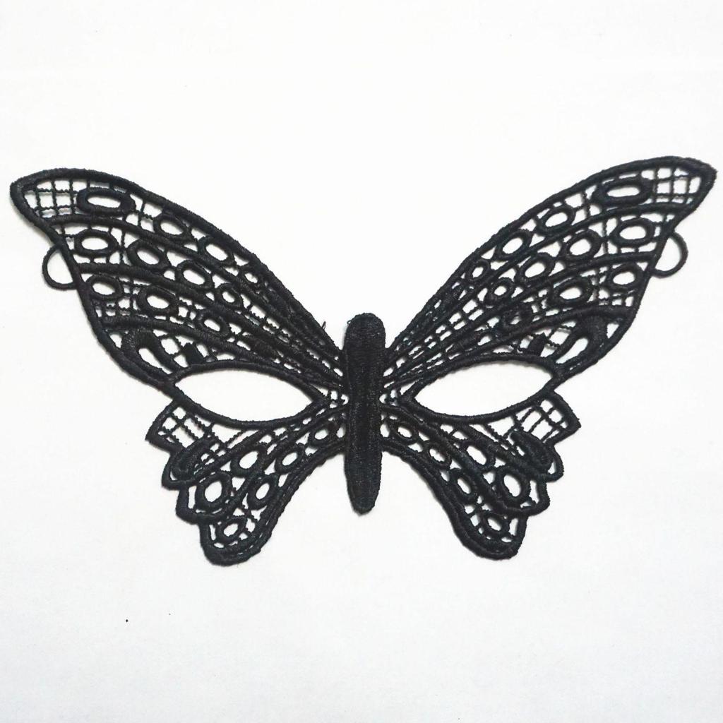 Черная кружевная маска для глаз королевы на Хэллоуин или костюмированные вечеринки