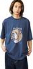 Lee Navy Bulldog Print Men's T-Shirt