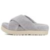 Eco-Friendly Recycled Series Fabric Comfortable Casual Fashion Sandals Women Sandals Metallic-Gray 1126385-MGR