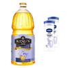Vaseline Intensive Care Лосьон для тела 2x100мл и Масло льняное KING'S 1.5л Набор
