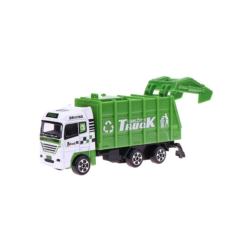 1 Piece Kid Toy Alloy Fire Truck 1:32 Simulation Firefighting Diecast Rescue Vehicle Fire Ladder Engineering Car Model