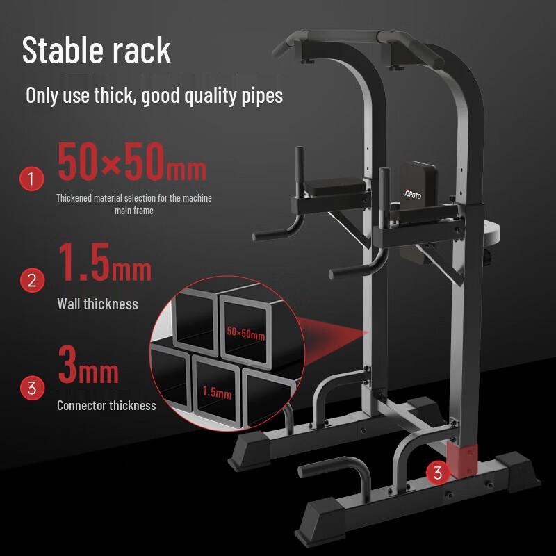 Jieruite J-YT23 Freestanding Pull-up and Dip Station