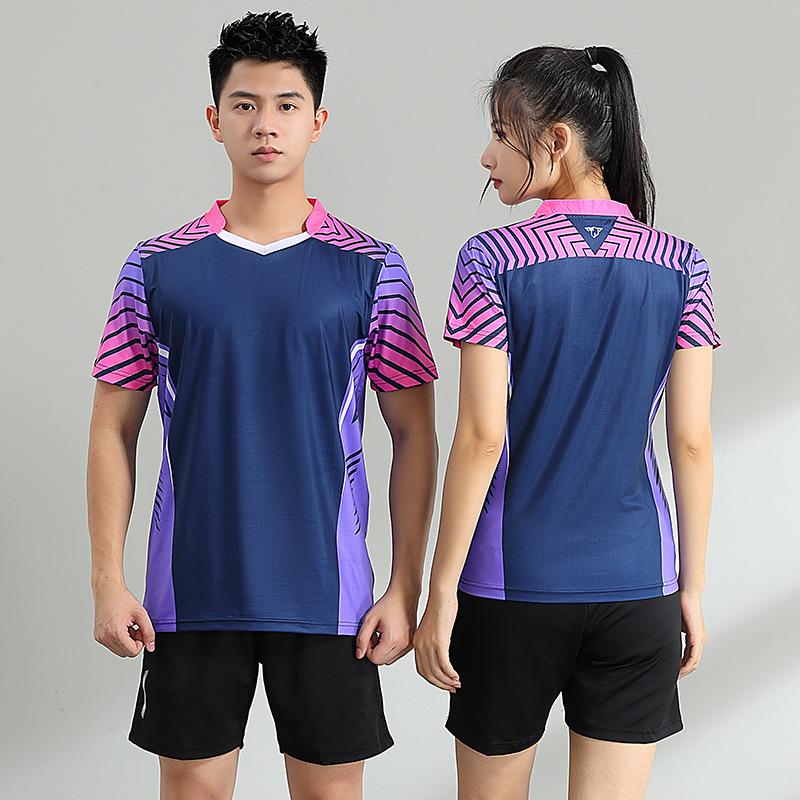Unisex Quick-Dry Breathable Badminton Competition Top