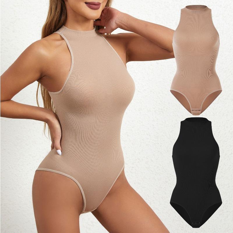 Новомодный, приятный для кожи, корректирующий фигуру shapewear: Боди с пуговицами, без бретелей, с эффектом утяжки живота