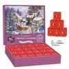 24-Grid Countdown Christmas Puzzle Blind Box - 1008 Pieces for Adults & Kids