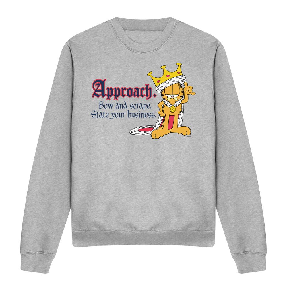 Garfield Unisex Adult State Your Business Sweatshirt