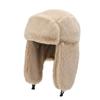 2020Thick Plush Bomber Hat for Men Women Russian  Snow Caps Earflap Bonnet Winter Warm Trapper Hats Windproof Keep Warm Cap