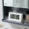 Маленькие цифровые часы Мини-часы для автомобиля с большим ЖК-дисплеем для офиса, автомобиля, дома, стола, работающие от батареек, настольные часы