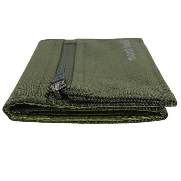 [Montbell] Кошелек для мужчин и женщин, тройной сгиб, мини-кошелек, компактный, нейлоновый, кошелек для путешествий, 1133248 (Темно-зеленый (ХГН)зеленый)