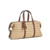 Charles & Keith Small CK 26 Summer Woven Tote Bowling Bag PU Handbag Medium Women handbags Light-Brown CK2-30271812-1