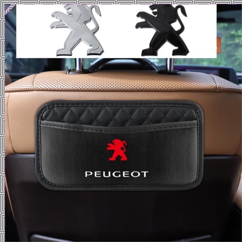 1pc Multi-functional Car Seat Side Pocket Organizer Receipts Card Storage Bag Hub Cap Accessories For Peugeot Lion 206 307 308