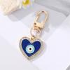 Collection Car Accessories Blue Eye Key Chain Hamsa Hand Keyring Evil Eye Keychain Car Keyring