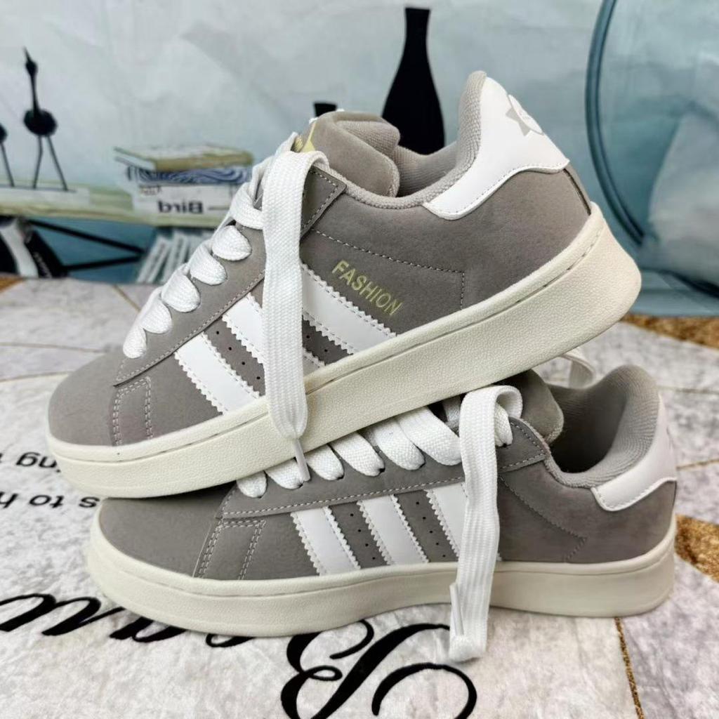 Трендовые мужские осенние подростковые низкие кеды в повседневном стиле с тремя полосками