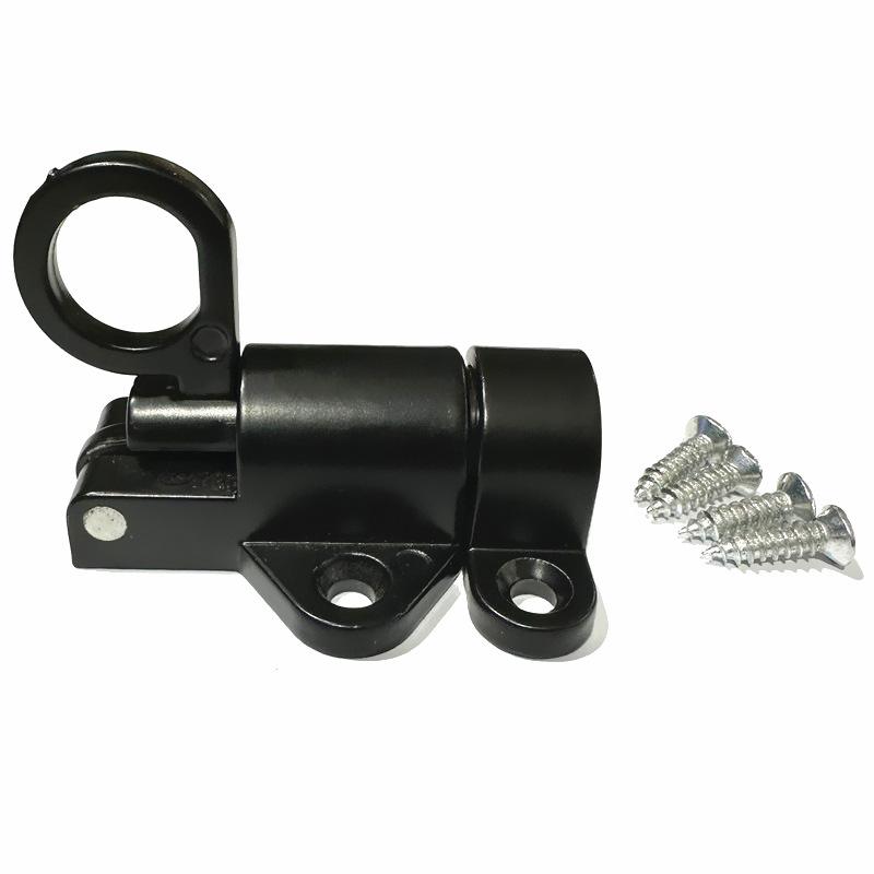 Aluminum Spring Bolt Door Latch Automatic Window Lock Push Bolt Security Lock Sliding Window Latch