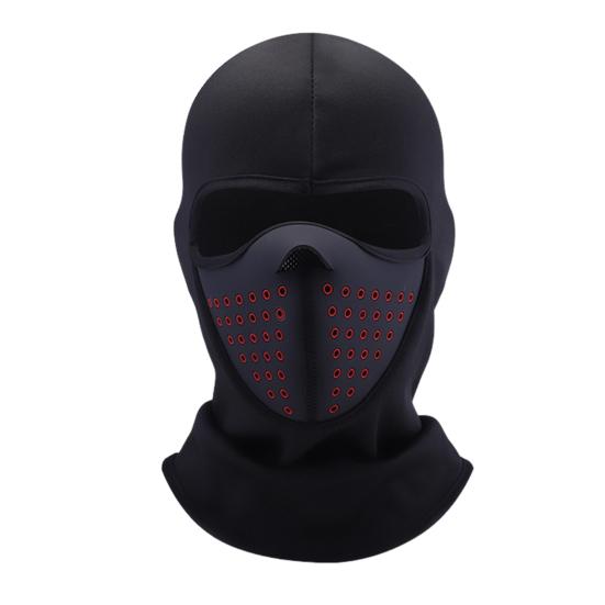 Балаклава, защита для лица, супермягкая, эластичная, плюшевая подкладка, ветрозащитная, для холодной погоды, зима, теплая, велосипедная, полная защита для лица