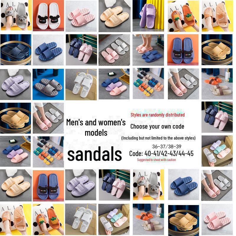 Сандалии двойного назначения на толстой подошве Baotou Summer для мужчин и женщин - обувь для спорта на открытом воздухе и пляжного отдыха