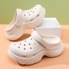 New Platform Hole Shoes Women's Summer Wear Non-slip Bag Head Beach Sandals