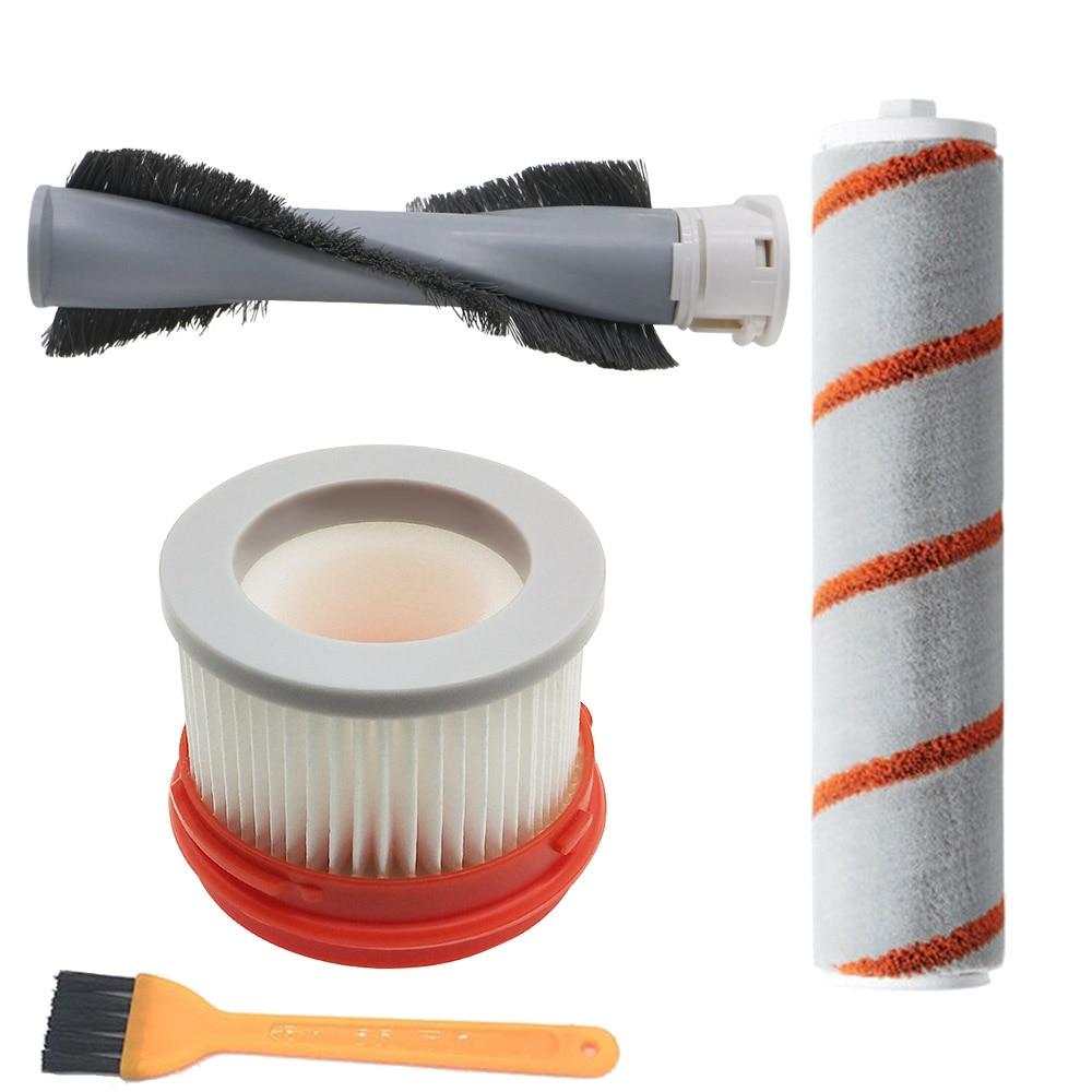 Щетка для удаления клещей для Xiaomi Mijia 1C Dreame V9 V10 V9P V11, аксессуары для ручного пылесоса, роликовая щетка, щетка для пола, фильтр