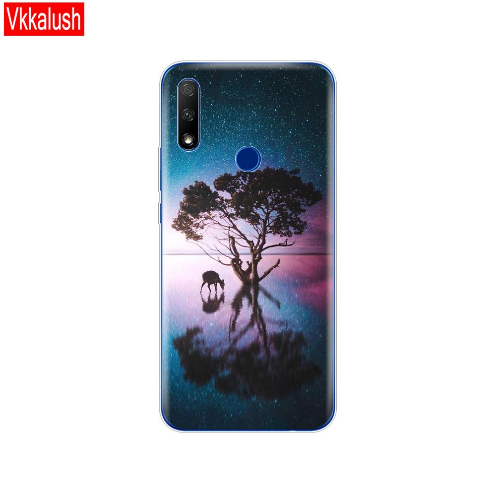 Для Honor 9X Global Case Honor 9X Премиум Чехол Силиконовый ТПУ Мягкая задняя крышка Чехол для телефона Для Huawei Honor 9X Premium STK-LX1 Бампер