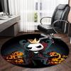 1pc Jack Christmas 1 Carpet, Round Rug, Comfortable, Suitable for Entryways, Living Rooms, Office, And Bedrooms, Christmas Decoration