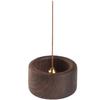 Incense Stick Burner Incense Base Home Decor Round Wooden Incense Holder