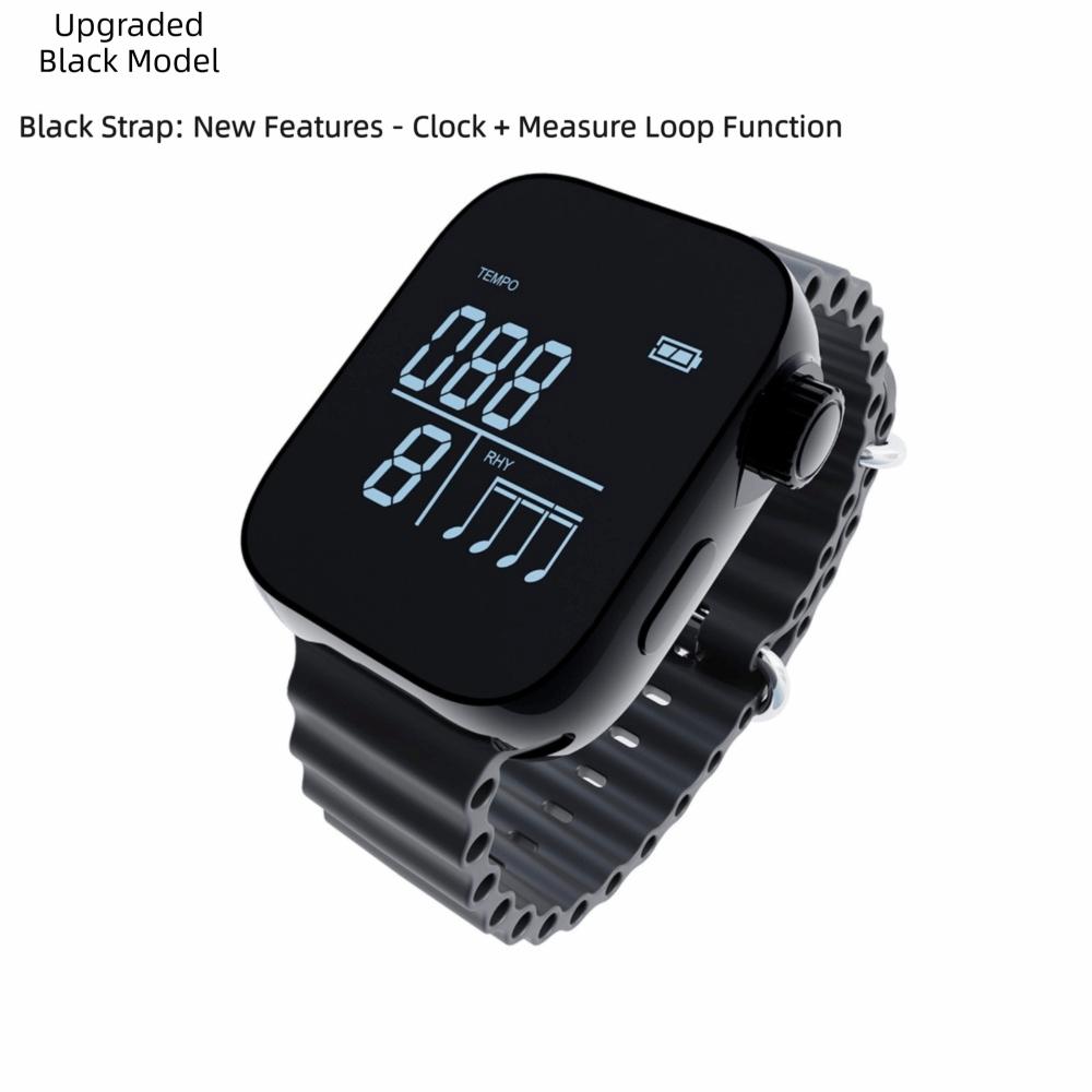 Adjustable Strap Vibrating Metronome Watch Pulse Metronomes Piano Violin Guitar Practice