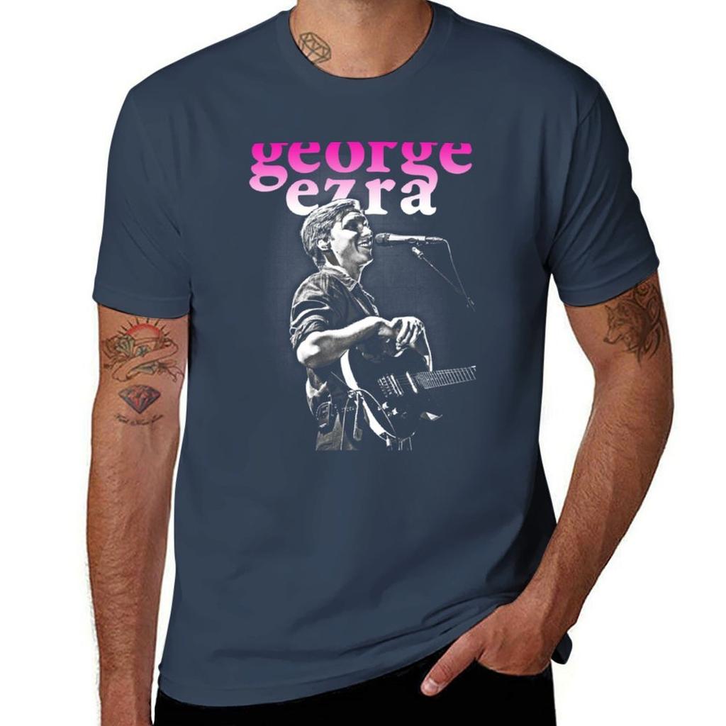 George Ezra Barnett Tshirt Work Wear Short Sleeve Tshirt