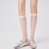 Transparent Knee Socks Ultra-thin Polka Dot Socks Sweet Japanese Fashion Socks  Casual Outfit