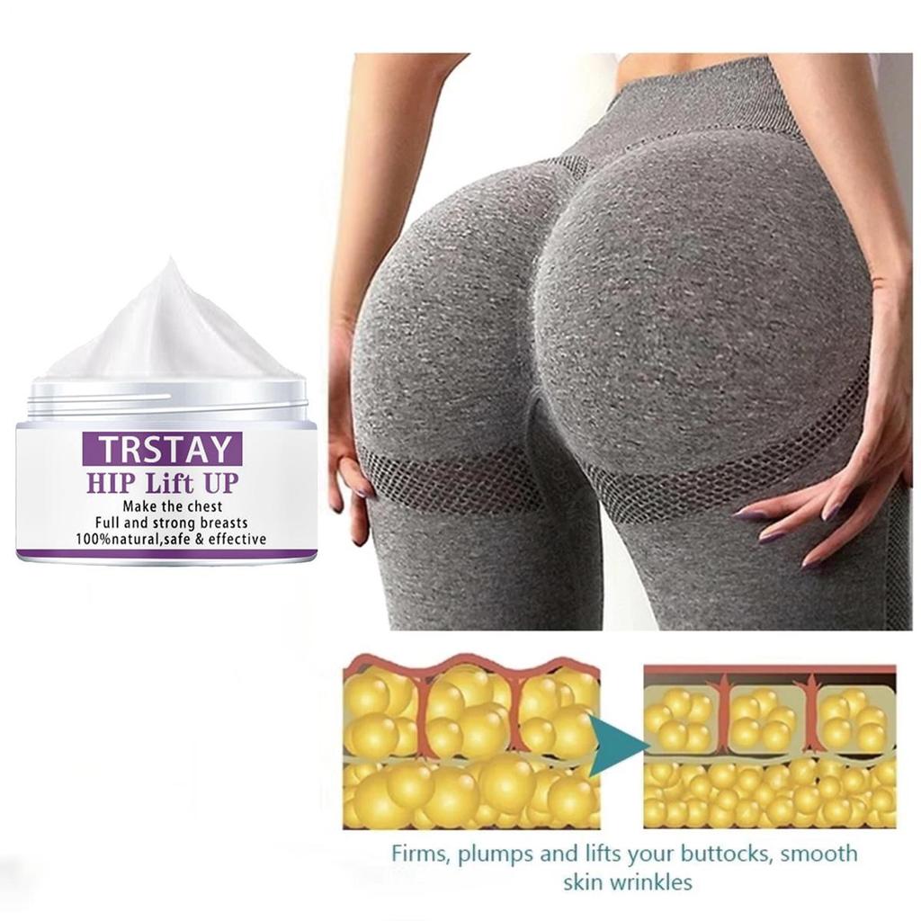 Крем для подтяжки ягодиц поддерживает выпуклость ягодиц вперед и назад, сохраняя фигуру стройной.