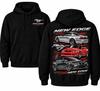 Ford Mustang New Edge Hoodie, 1999-2004 Muscle Car Graphic Gift for Mustang Fans