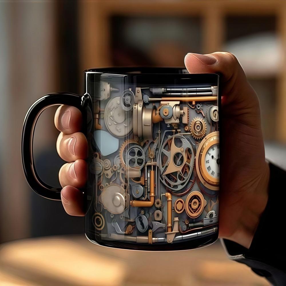 Ceramic Mechanic Water Cup 325ml Mechanic Mug Funny Coffee Mug Auto/Car Mechanic Gift