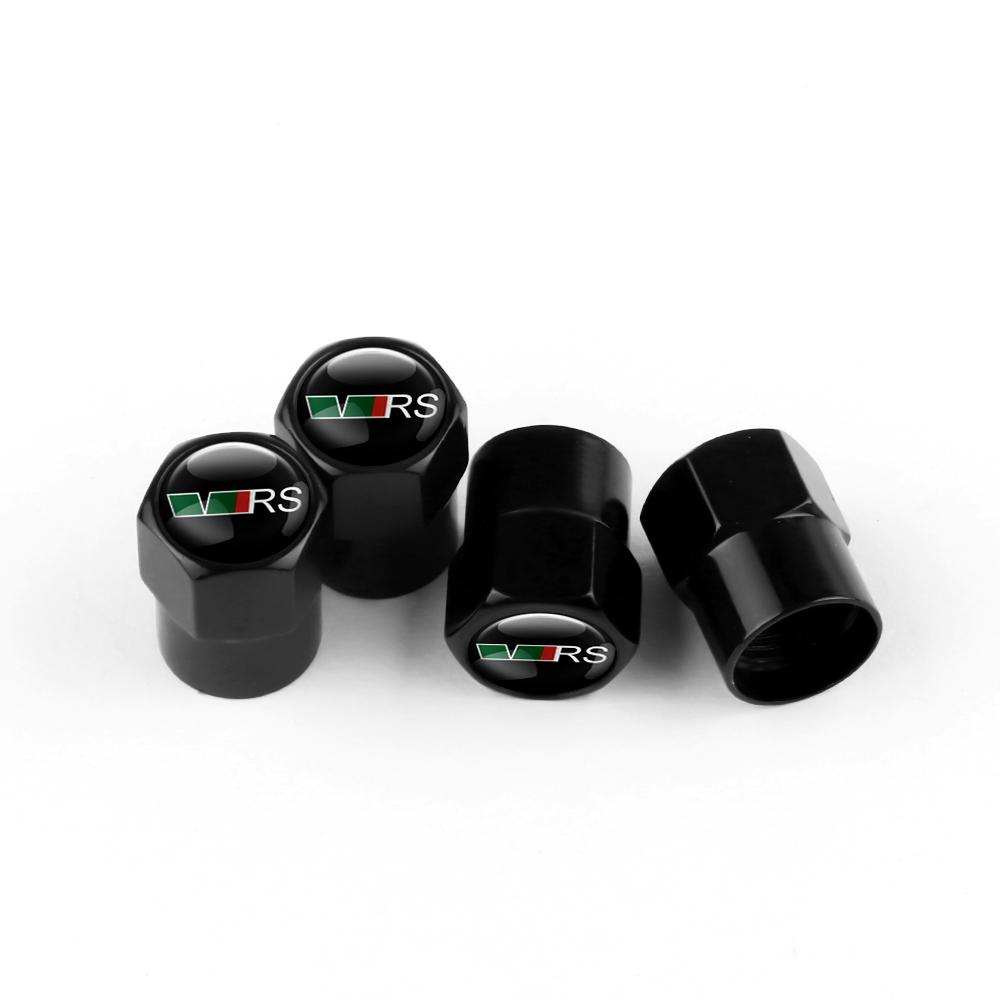 AEXYVP1 For Skoda S Skoda Kodiaq Fabia Kamiq Karoq Octavia 3 A5 A7 Rapid Scala 4pc Car Styling Wheel Tire Valve Air Stem Cap Badge Decor