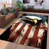 3D Cute Owl Eagle Birds Cartoon Carpet Rug for Bedroom Living Room Home Sofa Decoration,Children Game Large Decor Floor Mat Gift