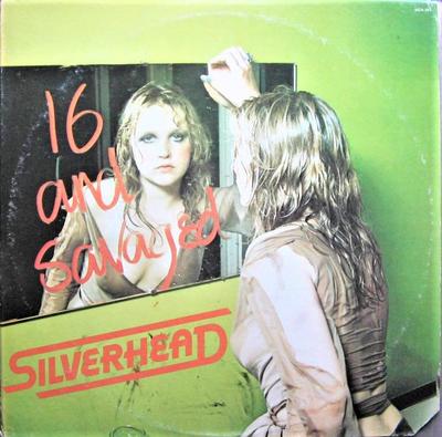 Виниловая пластинка SILVERHEAD 16 And Savaged MCA391 MCA 197 Рок США Б/У