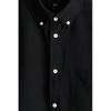 Рубашка Oxford HM Regular Fit с короткими рукавами, черная
