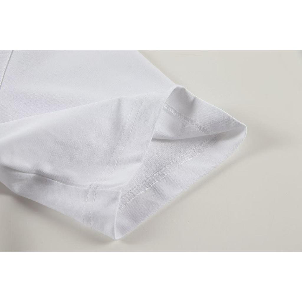 W364 CHROME HEARTS 2025 Summer New High Quality Cotton Round Neck Loose Large Size Men's and Women's T-shirt Couple T-shirt