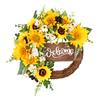 Wreath Decorative Decorations Artificial Sunflower Cloth Small Pendant Anniversary