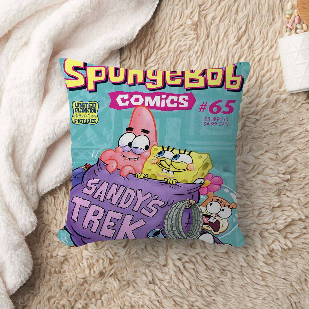 Cartoon SSpongebobs pillow cover sofa cushion cover home room decoration children gift