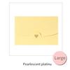Fold Invitation Envelopes Retro Love Pearlescent Paper Message Card Invitation Greeting Cards Generous Mini Gift Card Envelopes