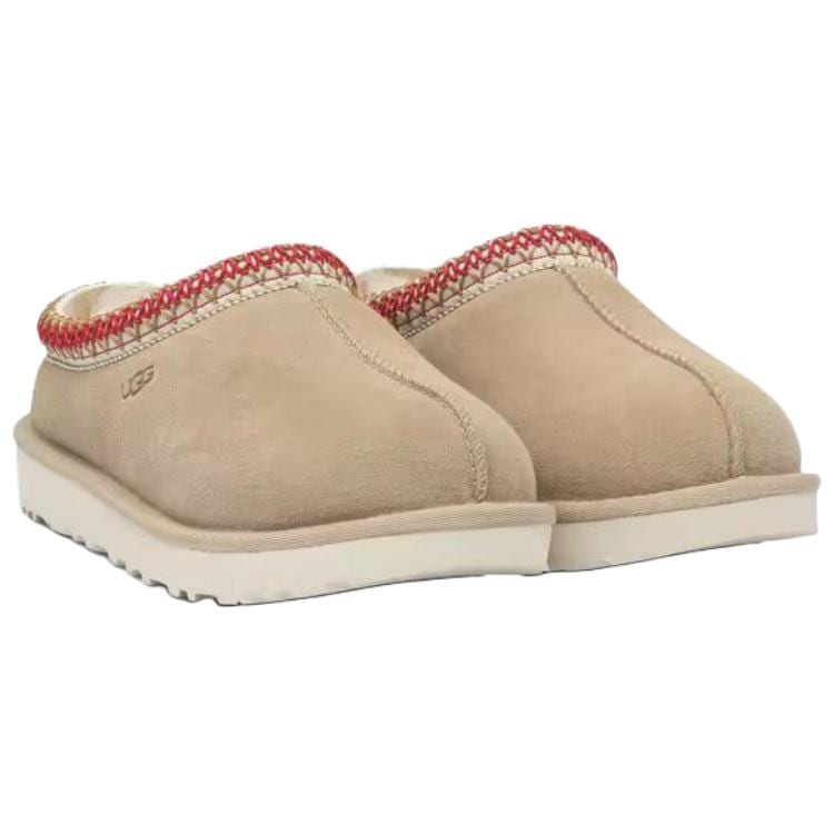 UGG Женские закрытые тапочки с износостойкой резиновой подошвой, бежевые 1174470-SDDR