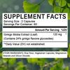 Ginkgo Biloba Extract 120 Mg Dietary Supplement, 120 Capsules Per Bottle
