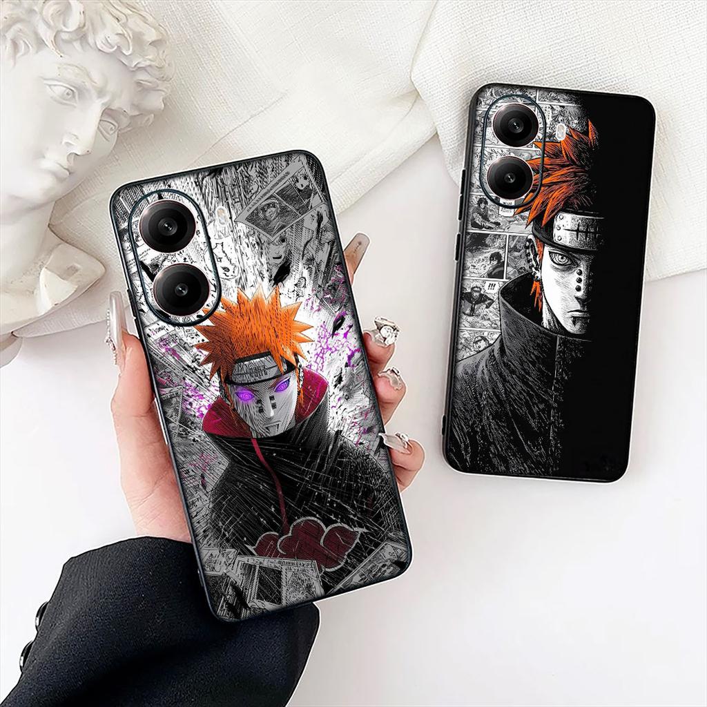 Pain Narutos Uchiha Itachi Akatsuki Phone Case for Motorola Moto G86 G14 G35 G34 G45 G55 G67 G75 G85 G24 G15 G54 G57 Power Cover
